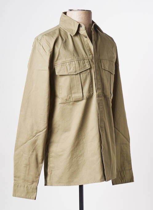 Cămașă cu mâneci lungi verde LES DEUX bărbat