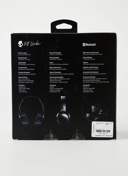 Diverse casă negru SKULLCANDY unisex