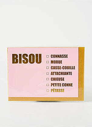 Accesoriu divers roz FELICIE AUSSI unisex