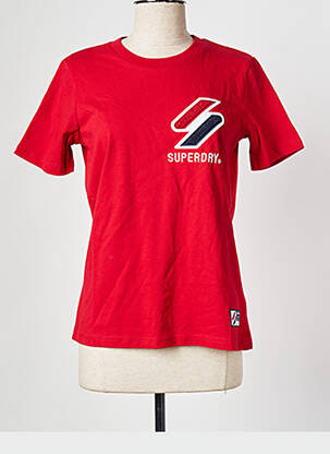 Tricou roșu SUPERDRY femeie