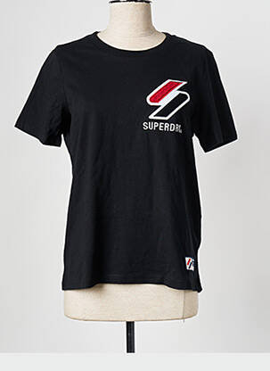 Tricou negru SUPERDRY femeie