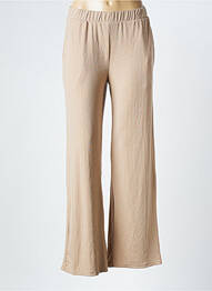 Pantalon evazat bej MINIMUM femme