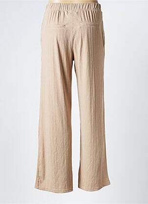 Pantalon evazat bej MINIMUM femeie