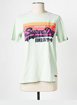 Tricou verde SUPERDRY femeie