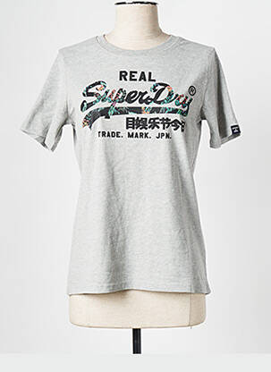 Tricou gri SUPERDRY femeie