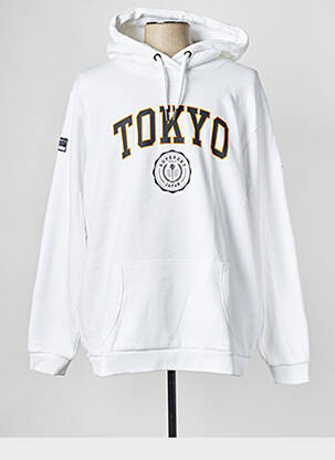 Hanorac alb SUPERDRY femeie