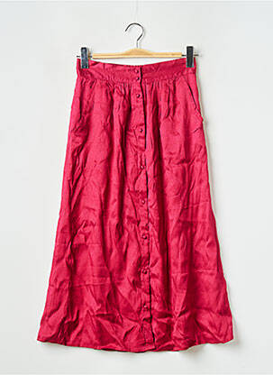 Fustă lungă roz BIZANCE femeie