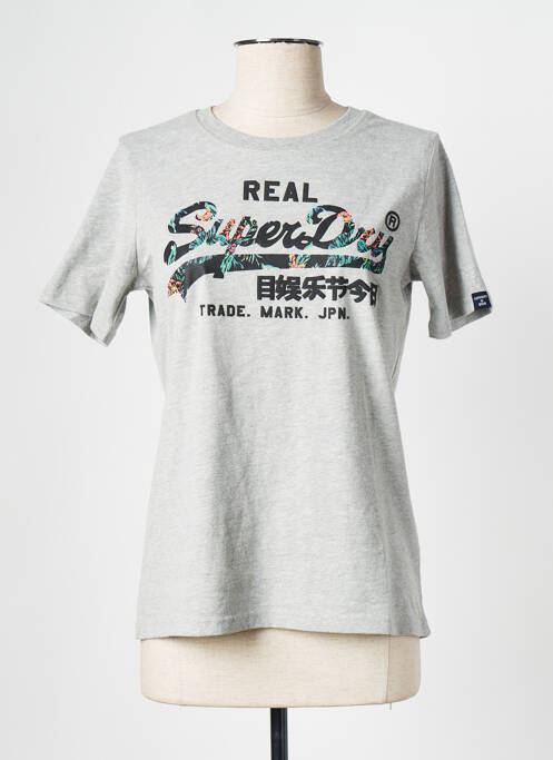 Tricou gri SUPERDRY femeie