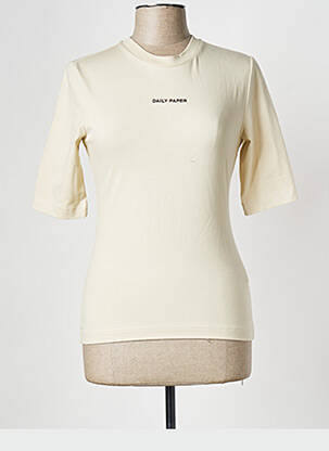 Tricou bej DAILY PAPER femeie