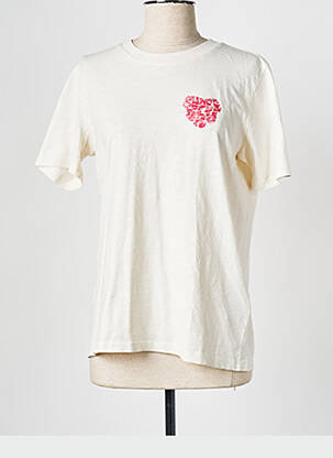 Tricou bej SUPERDRY femeie