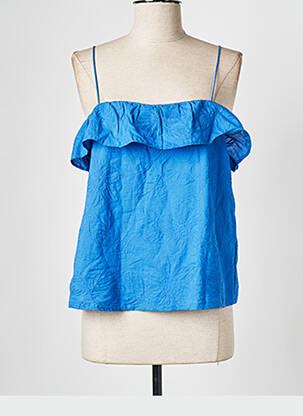 Top albastru GRACE & MILA femeie