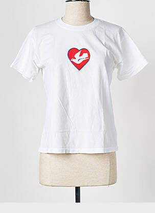 Tricou alb OBEY femeie