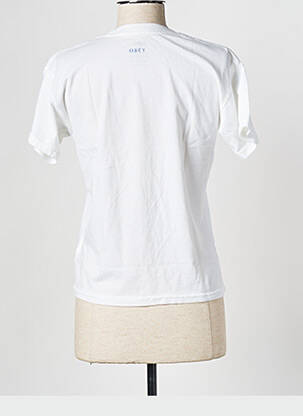 Tricou alb OBEY femeie