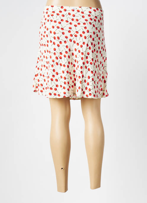 Fustă scurtă bej OBEY femeie