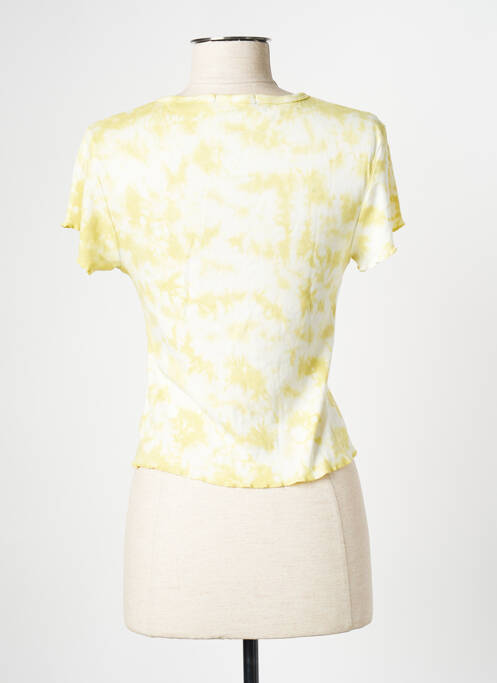 Tricou galben OBEY femeie