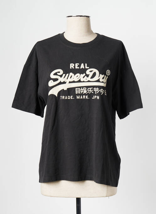 Tricou negru SUPERDRY femeie