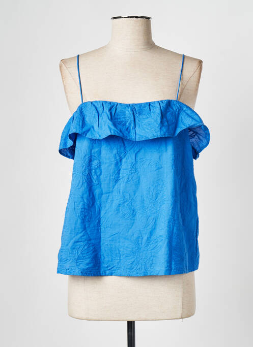 Top albastru GRACE & MILA femeie