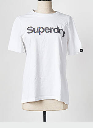 Tricou alb SUPERDRY femeie