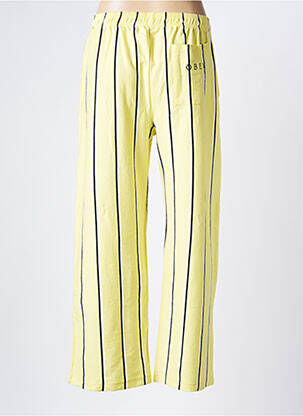 Pantalon drept galben OBEY femeie
