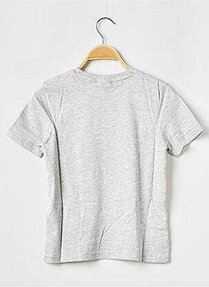 Tricou guler rotund gri FILA fată