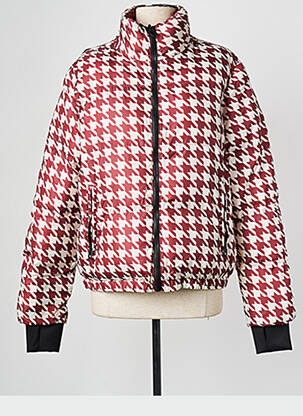 Geacă matlasată roșu DUALIST femeie