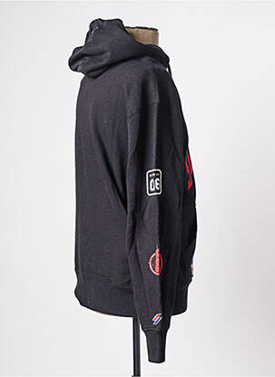 Hanorac negru SUPERDRY bărbat