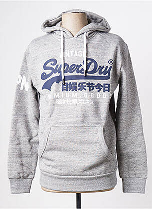Hanorac gri SUPERDRY bărbat