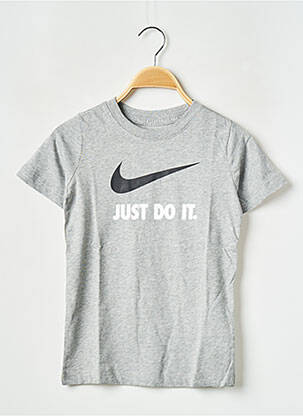 Tricou gri NIKE băiat