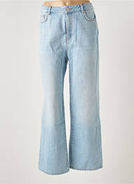 Blugi cu croială largă albastru LEON & HARPER femme