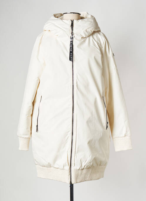 Geacă matlasată alb LUHTA femeie