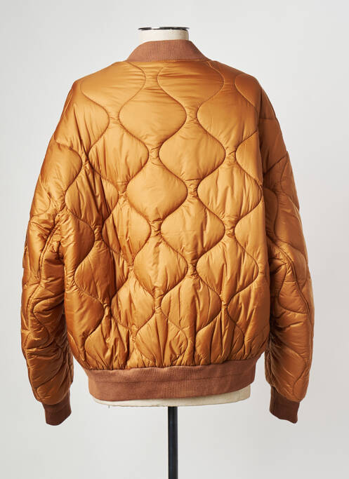 Geacă matlasată maro BOMBERS femeie