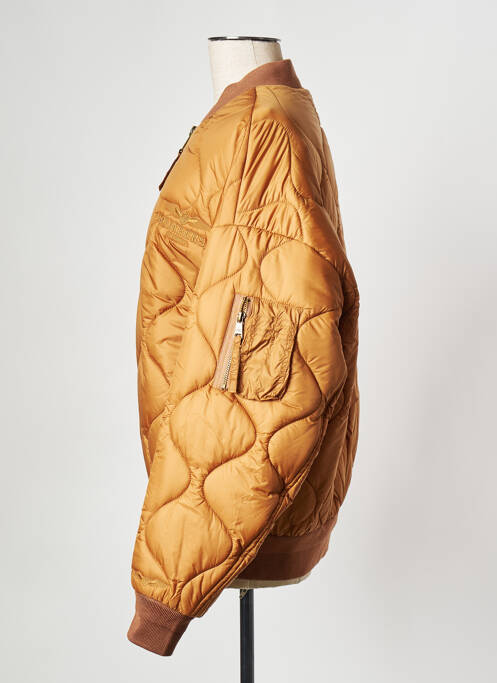 Geacă matlasată maro BOMBERS femeie