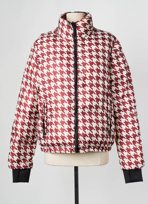 Geacă matlasată roșu DUALIST femeie