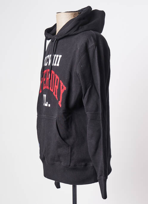 Hanorac negru SUPERDRY bărbat