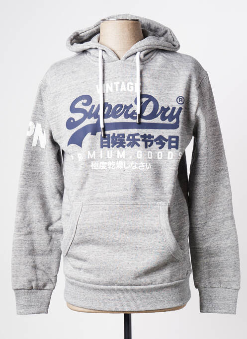 Hanorac gri SUPERDRY bărbat