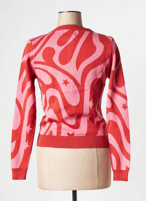 Vestă cu mâneci lungi roz THINKING MU femeie