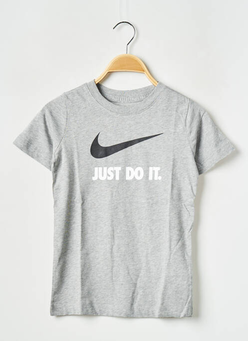 Tricou gri NIKE băiat