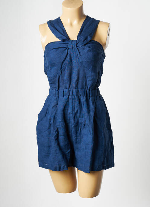 Salopetă scurtă albastru SEE U SOON femeie