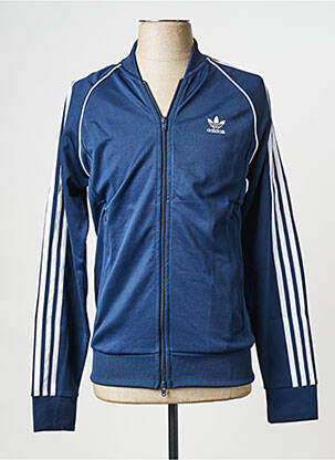 Vestă cu mâneci lungi albastru ADIDAS bărbat