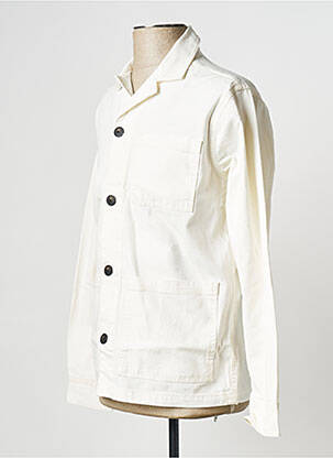 Jachete casual alb KNOWLEDGE COTTON APPAREL bărbat