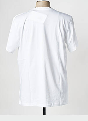 Tricou guler rotund alb KNOWLEDGE COTTON APPAREL bărbat