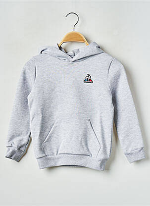 Hanorac cu glugă guler rotund gri LE COQ SPORTIF copil