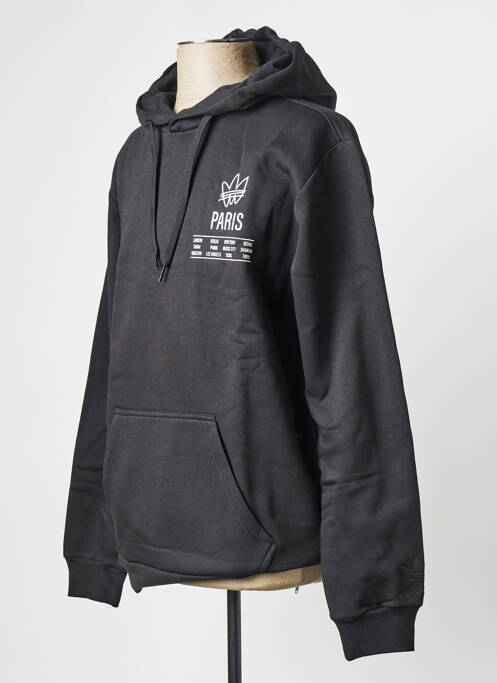 Hanorac negru ADIDAS bărbat