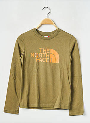 Tricou verde THE NORTH FACE copil