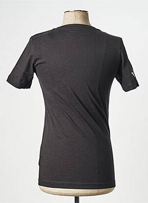Tricou guler rotund negru PUMA bărbat