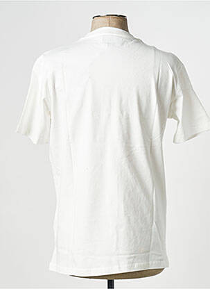 Tricou guler rotund alb SIXTH JUNE bărbat