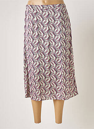 Fustă midi bej VERO MODA femeie