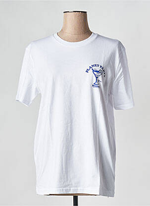 Tricou guler rotund alb BIZANCE femeie