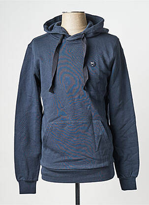 Hanorac albastru KNOWLEDGE COTTON APPAREL bărbat