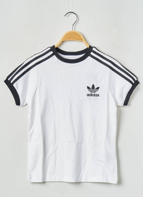 Tricou alb ADIDAS copil